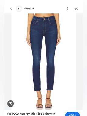 Pistola Audrey Mid Rise Skinny Jeans